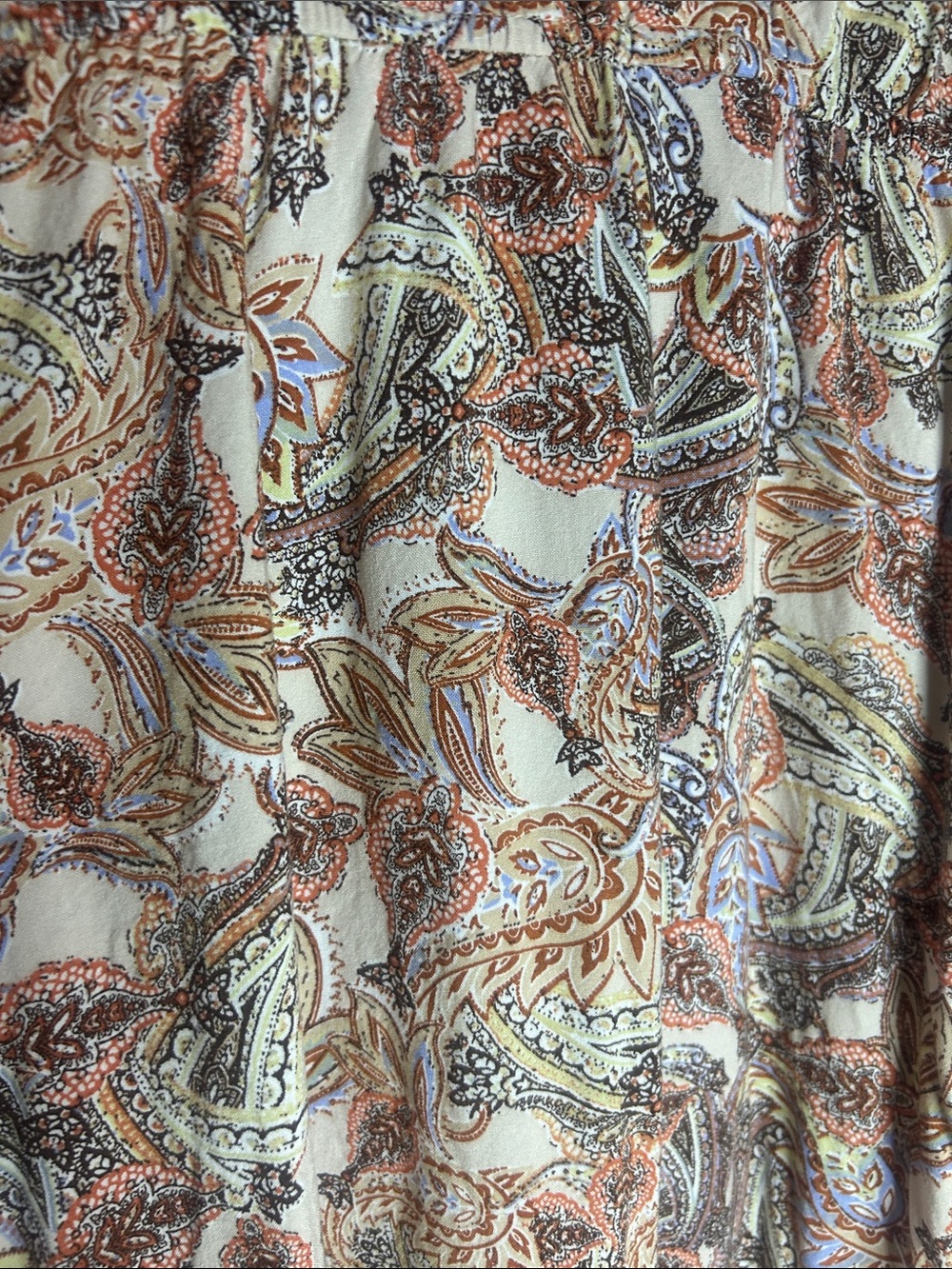 Boho Paisley High Low Maxi Dress - Picture 6 of 8